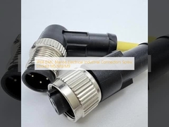 IP68 EMC Marine Electrical Industrial Connectors Screw Locked M5/M8/M9