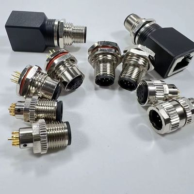 İyi bir fiyat. Gold Plated Panel Mount Electrical Automotive Sensor Connectors For Harsh Environments çevrimiçi