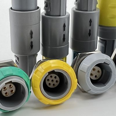 İyi bir fiyat. ISO9001 Fastest Quick Circular Plastic Connectors For Medical Equipment çevrimiçi
