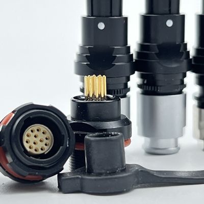 İyi bir fiyat. UL Certified Industrial Electrical Circular Push Pull Connectors SF6 5000 Cycle çevrimiçi