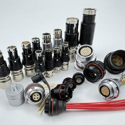 İyi bir fiyat. High Density IP68 Waterpoof Circular Push Pull Connectors sF12 EMC Shielding çevrimiçi