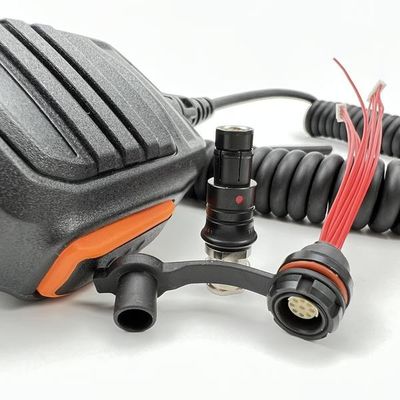 İyi bir fiyat. IP50 Waterproof Circular Push Pull Connectors Cable Ends Panel Mount çevrimiçi