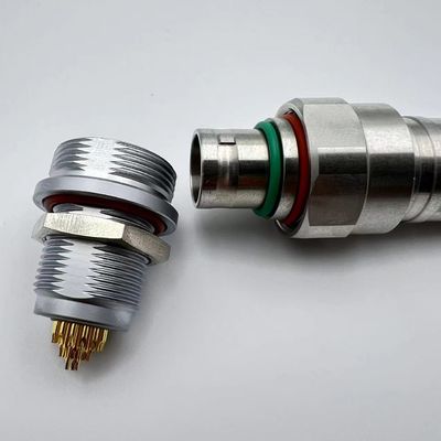 İyi bir fiyat. ODM Deep Watertight Electrical Connectors Waterproof Power Connector Stainless Steel Shell çevrimiçi