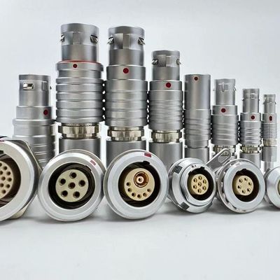 İyi bir fiyat. IP50 Waterproof Push Pull Electrical Connectors 8 Pin Dustproof çevrimiçi