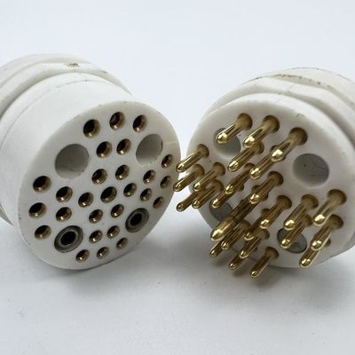 İyi bir fiyat. Coaxial ip68 High Current Circular Connector 26 Signals Insulator For Endoscopy çevrimiçi